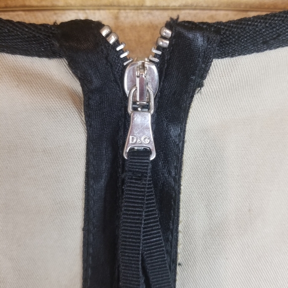 Dolce & Gabbana Khaki Sleeveless Dress - Picture 6 of 8